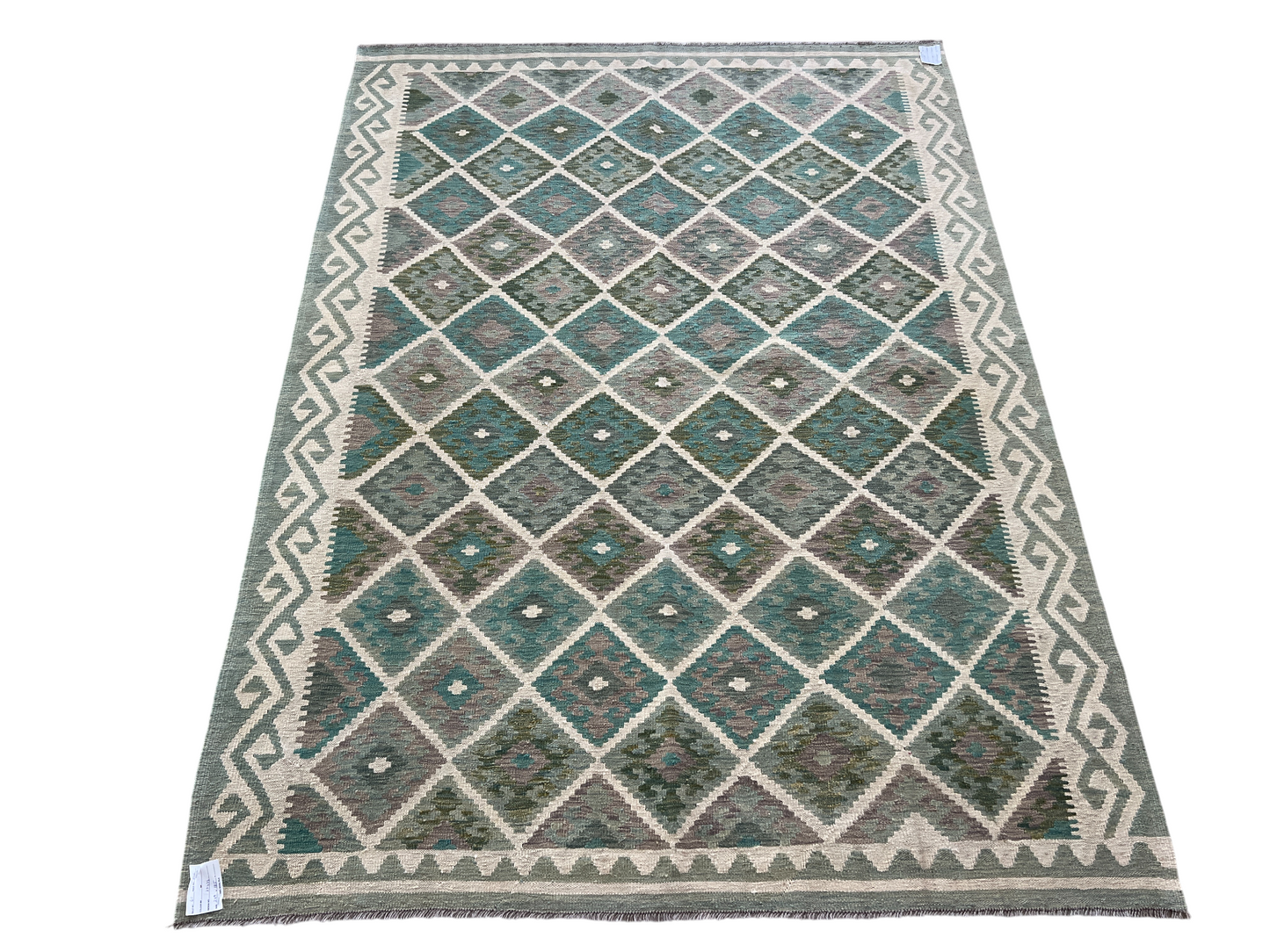 Hand woven kilim, Maimaneh-Afghan 249x185 cm | Rug# 27434