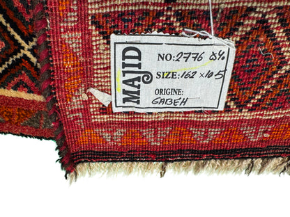 Nomadic Kashkuli Gabben 162x105 cm | Rug# 2776