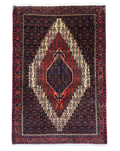 Vintage Senneh, Immaculate condition, rare piece  325x210 cm | Rug# 2845
