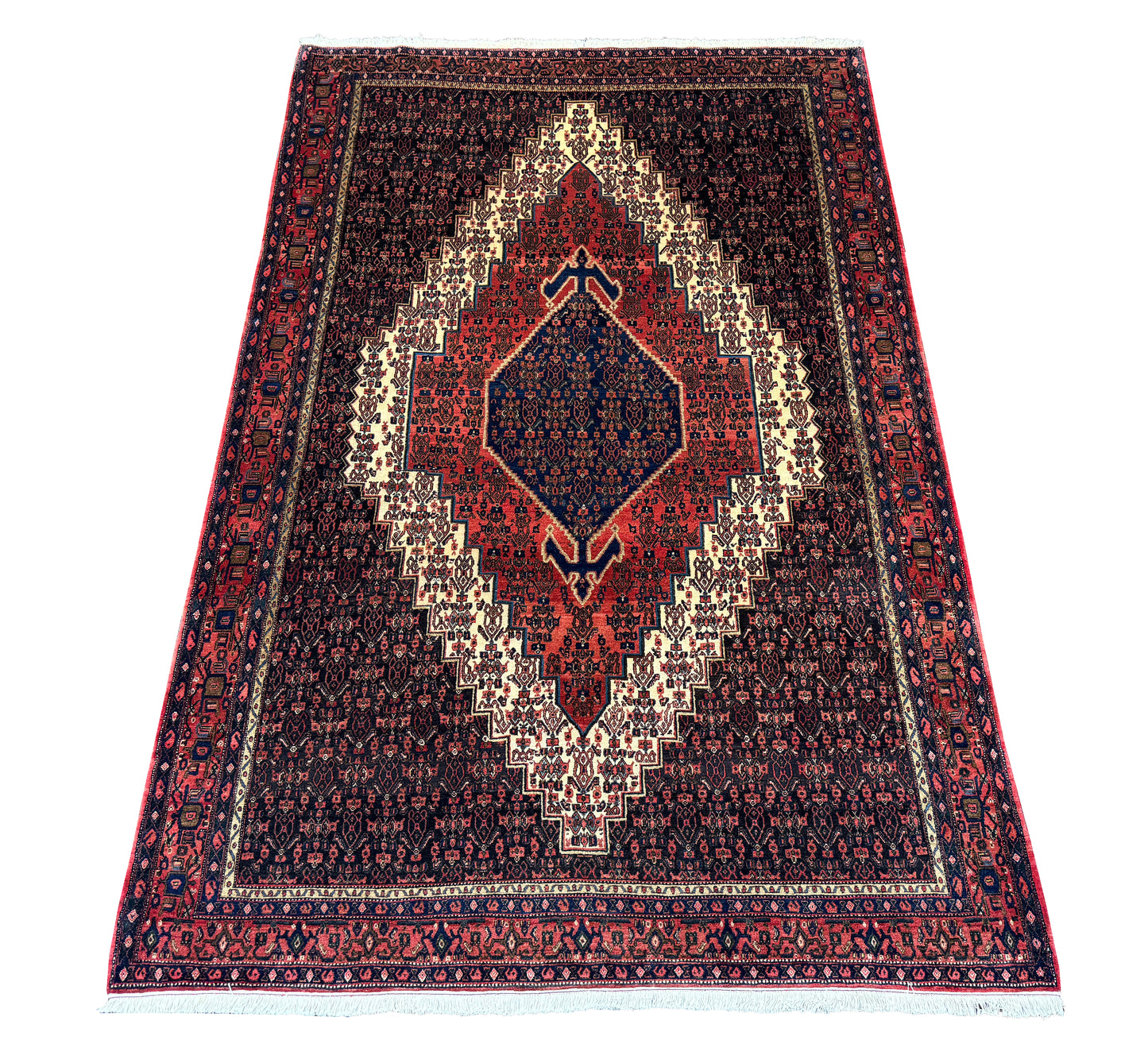 Vintage Senneh, Immaculate condition, rare piece  325x210 cm | Rug# 2845