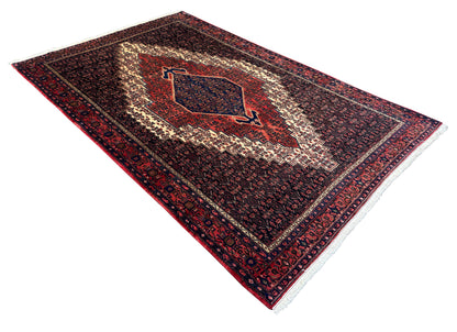 Vintage Senneh, Immaculate condition, rare piece  325x210 cm | Rug# 2845