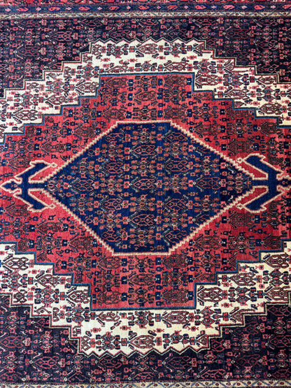 Vintage Senneh, Immaculate condition, rare piece  325x210 cm | Rug# 2845