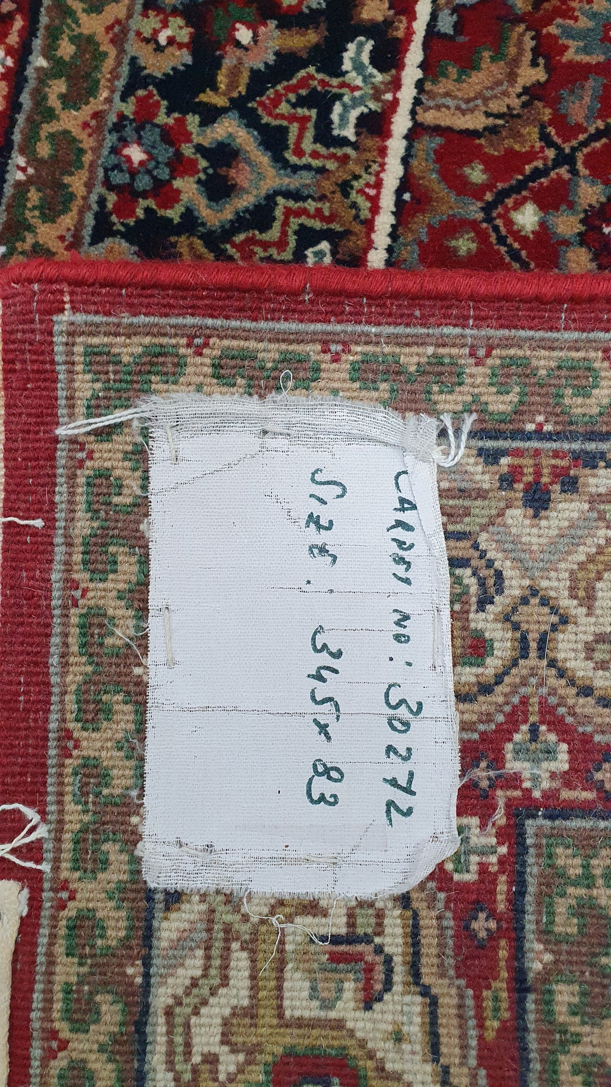 Superfine Amritsar Bijar Runner Rug 345x83 cm | Rug# 30272