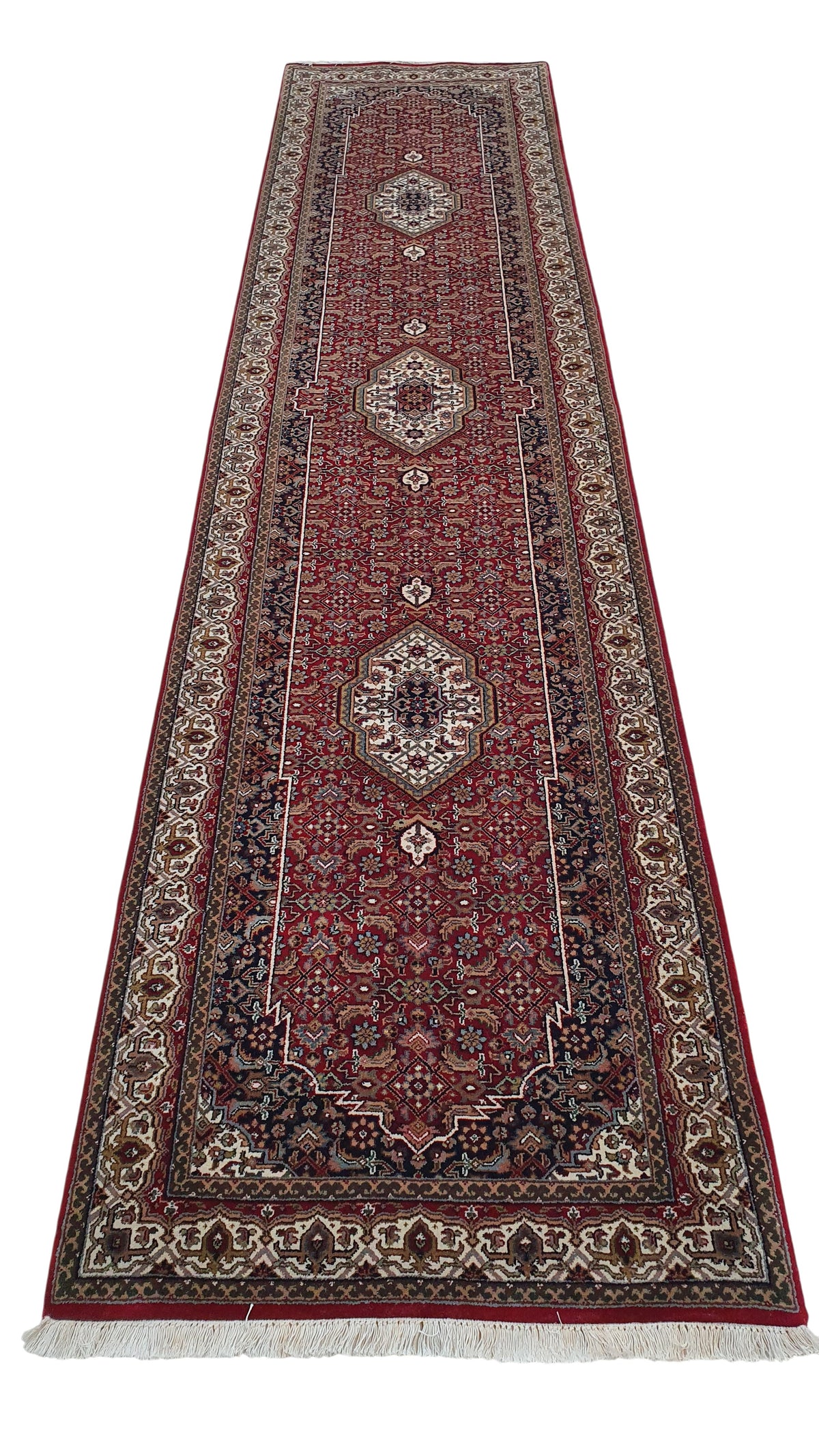 Superfine Amritsar Bijar Runner Rug 345x83 cm | Rug# 30272