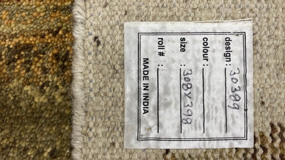 Custom-Made Mid-Century Scandinavian Designer Rug – 398x308 cm | Rug#30389
