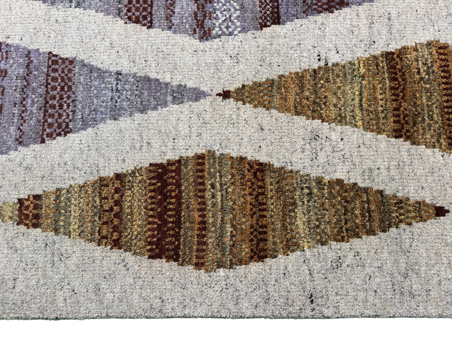 Scandinavian designer rug, mid century Swedish pattern 302x247 cm | Rug#30391