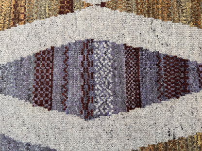 Scandinavian designer rug, mid century Swedish pattern 302x247 cm | Rug#30391