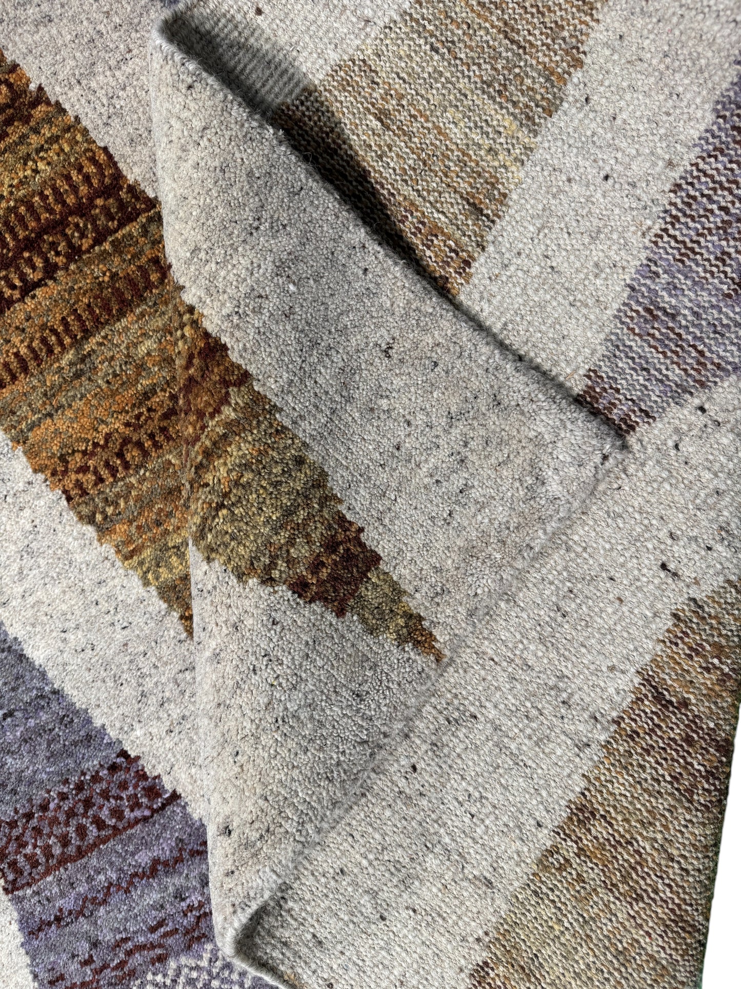 Scandinavian designer rug, mid century Swedish pattern 302x247 cm | Rug#30391