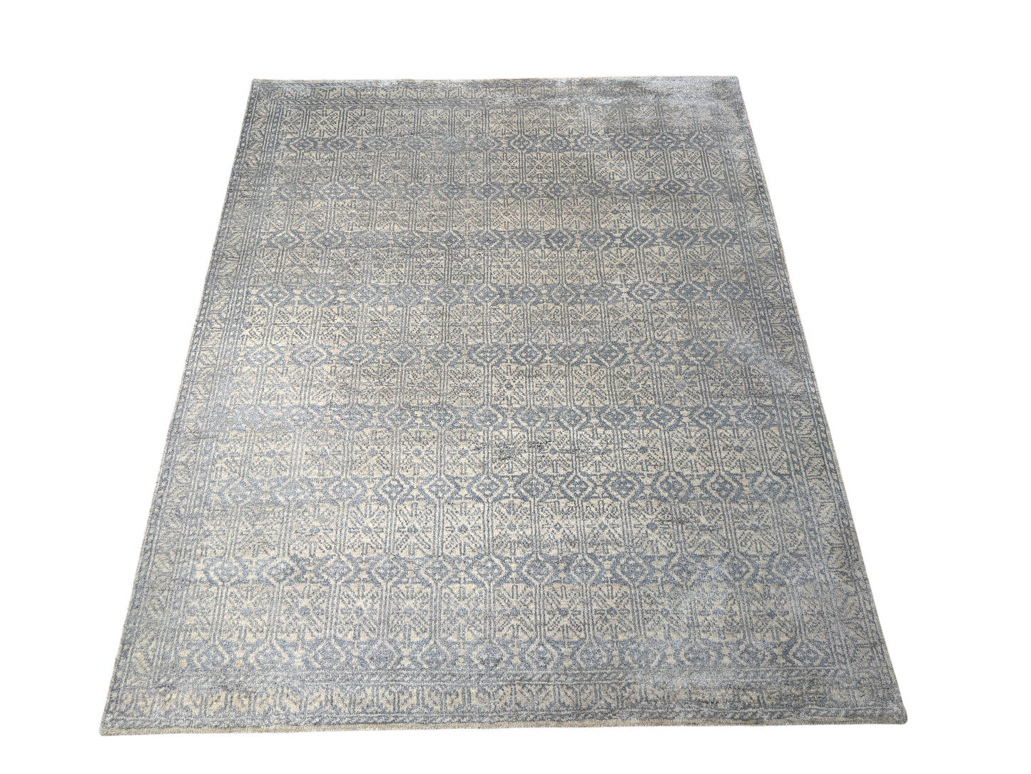 Hand knotted Scandinavian design rug 296×243 cm | Rug# 30411