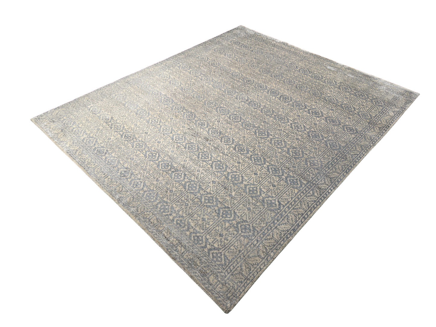Hand knotted Scandinavian design rug 296×243 cm | Rug# 30411