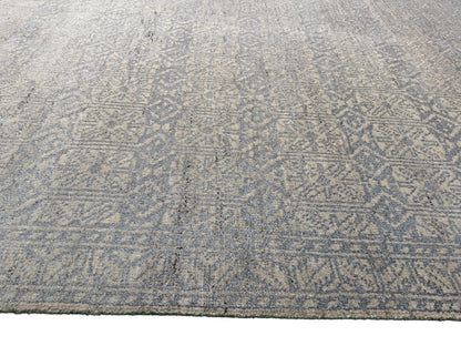 Hand knotted Scandinavian design rug 296×243 cm | Rug# 30411