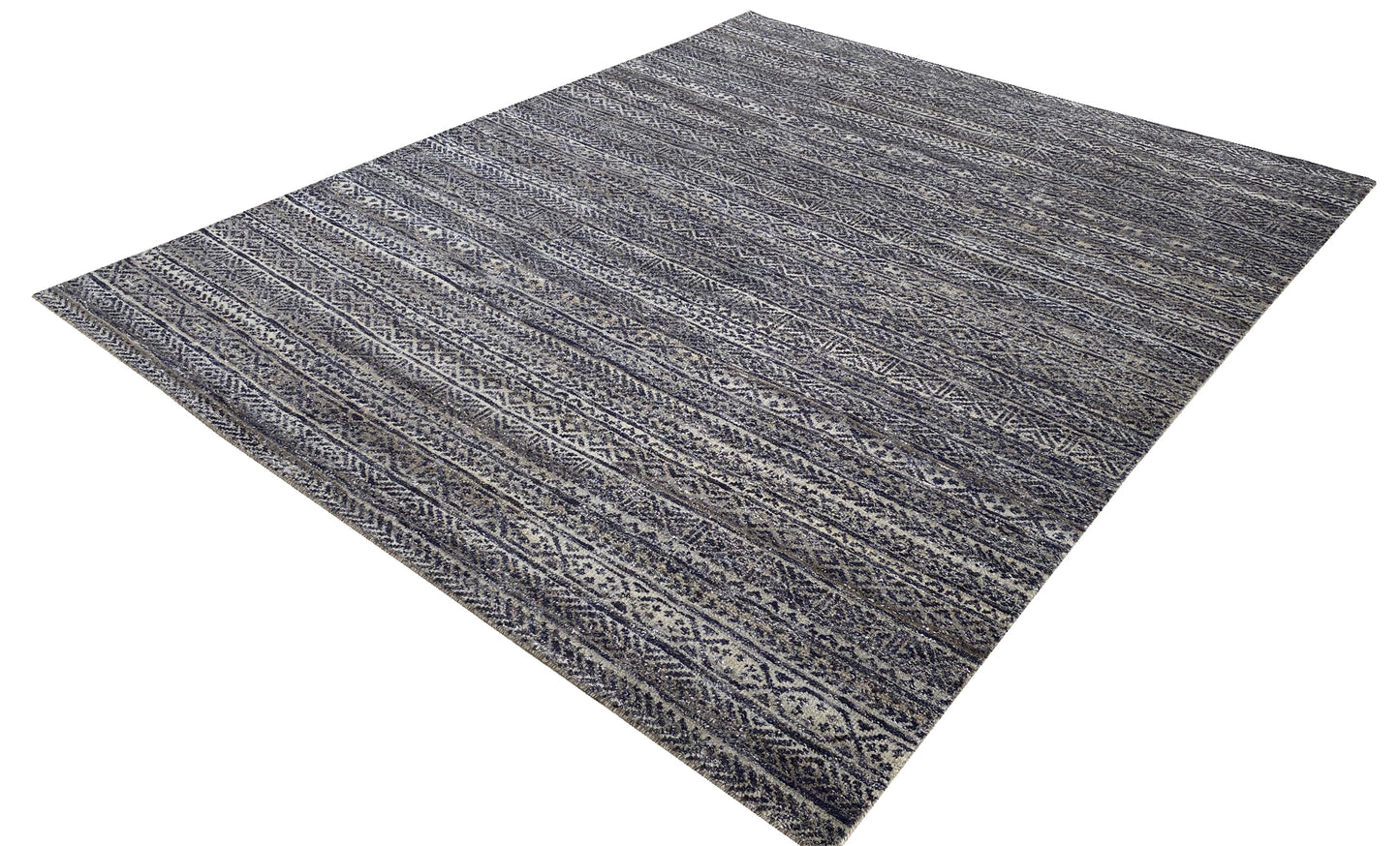 Hand knotted Tibetan weave Himalayan rug 300×241 cm | Rug# 30417