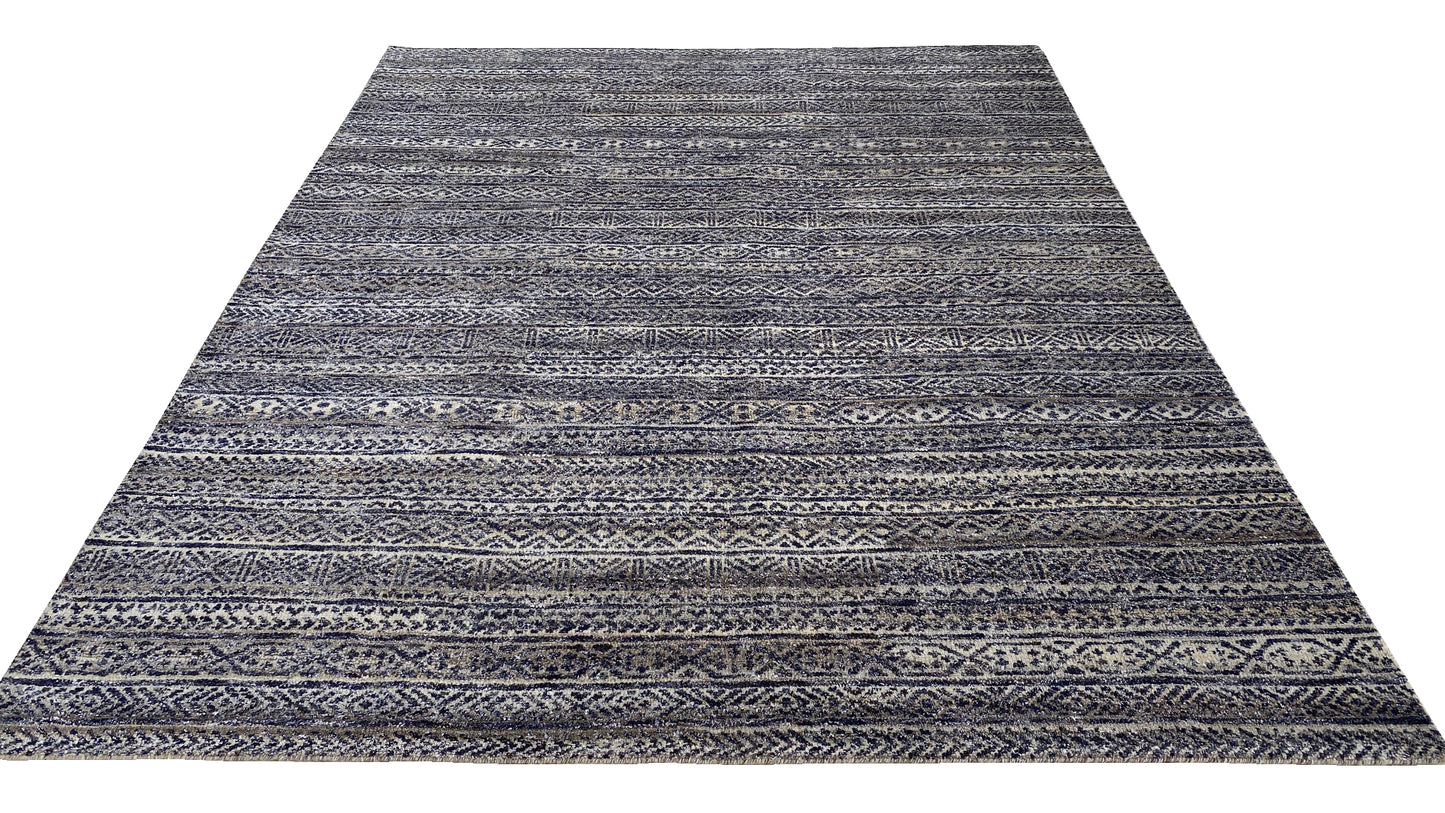 Hand knotted Tibetan weave Himalayan rug 300×241 cm | Rug# 30417