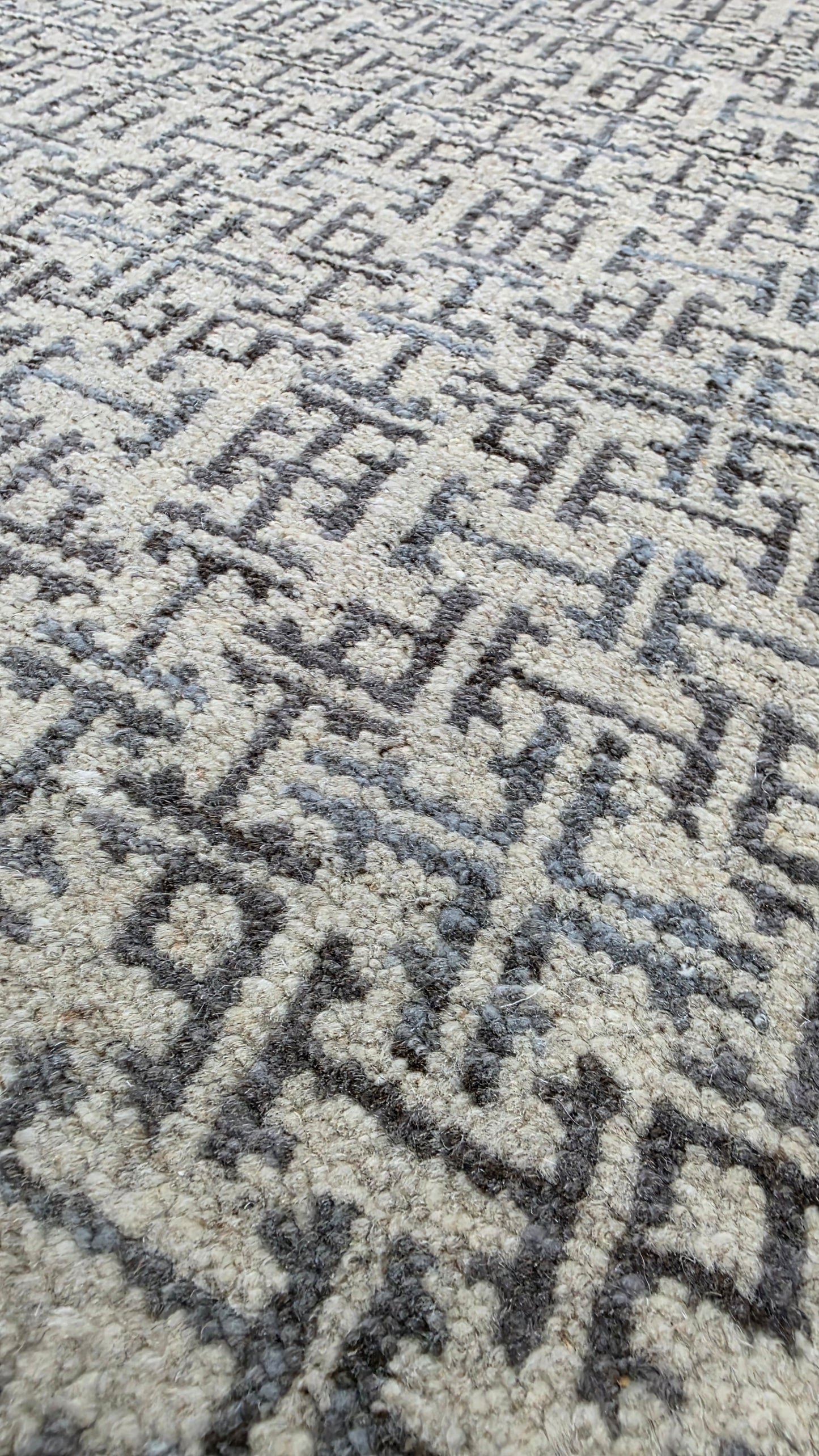 Mid century Scandinavian design Modern rug 297x243 cm | Rug# 30429