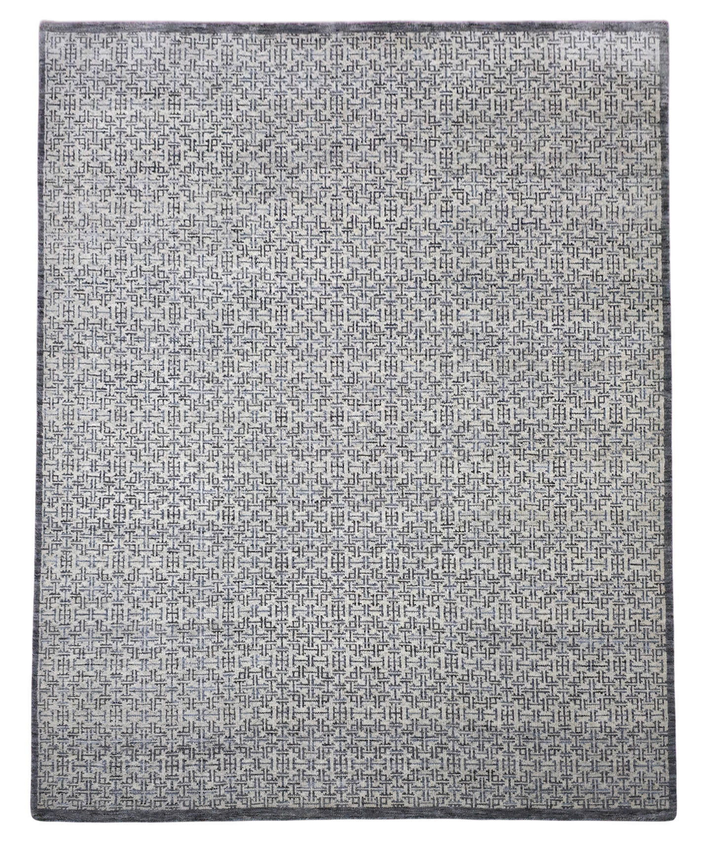 Mid century Scandinavian design Modern rug 297x243 cm | Rug# 30429