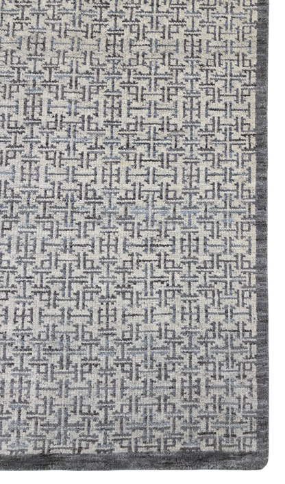 Mid century Scandinavian design Modern rug 297x243 cm | Rug# 30429