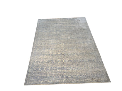Modern Agra in mid century Scandinavian design 244x152 cm | Rug# 30431