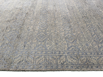 Himalayan modern designer rug handspun wool and bamboo silk 345x259cm | Rug#30442