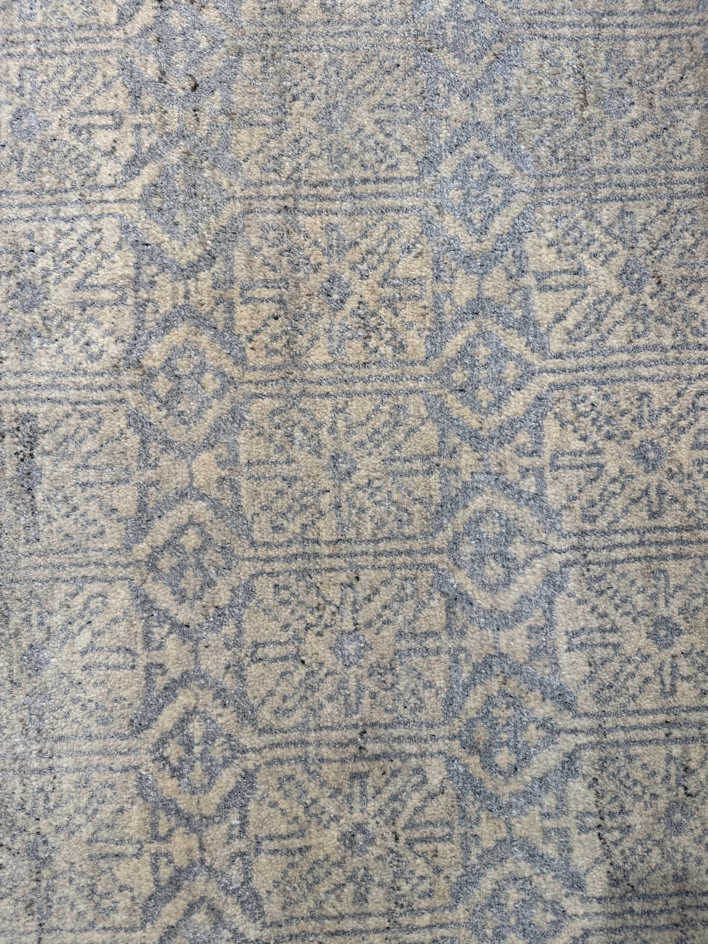 Himalayan modern designer rug handspun wool and bamboo silk 345x259cm | Rug#30442