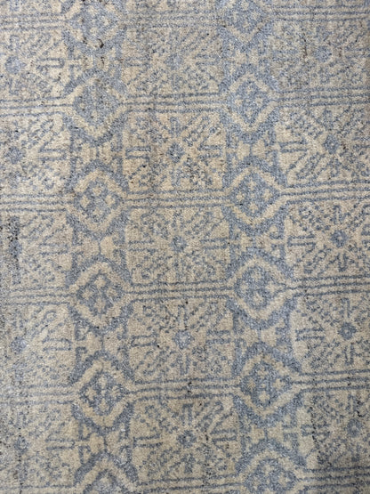 Himalayan modern designer rug handspun wool and bamboo silk 345x259cm | Rug#30442