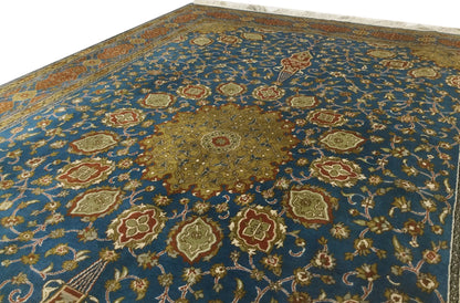 Superfine Srinagar Pure-Silk Carpet  fine weave 26/26  quality 183x125cm | Rug# 30663