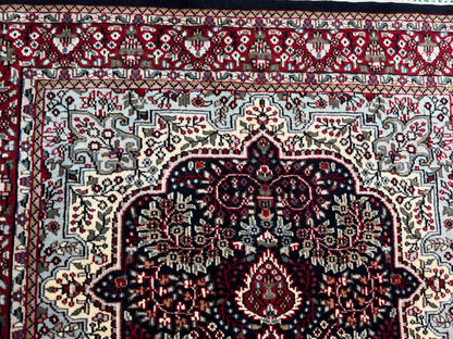 Fine weave Amritsar, classic Tabriz design, 186x122 cm | Rug# 30676