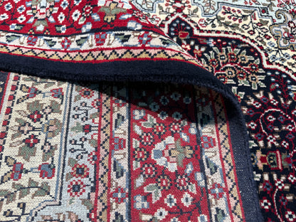 Fine weave Amritsar, classic Tabriz design, 186x122 cm | Rug# 30676