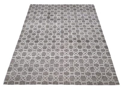 Tibetan Weave Mid-Century Designer Rug 303x243 cm|  Rug# 30701