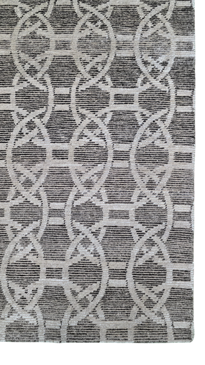 Tibetan Weave Mid-Century Designer Rug 303x243 cm|  Rug# 30701