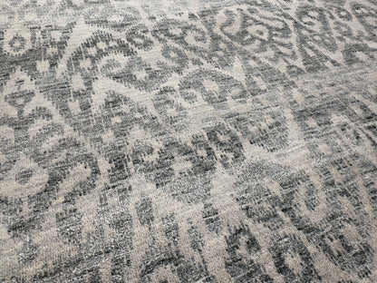 Very fine Agra Modern rug, Ikat design, wool  366x272 cm | Rug# 30739