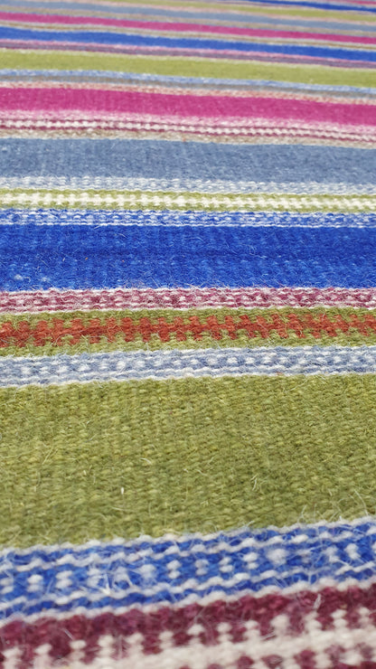Hand woven Indian kilim 234×167 cm | Rug# 30754