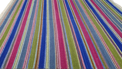 Hand woven Indian kilim 234×167 cm | Rug# 30754