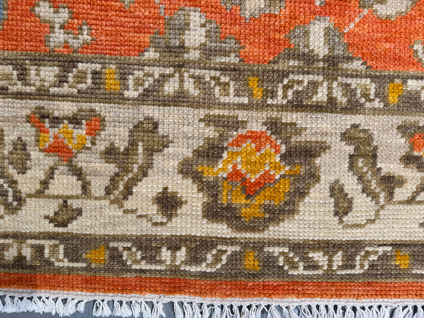 17th.c Oushak design rug  237x162cm | Rug# 30807
