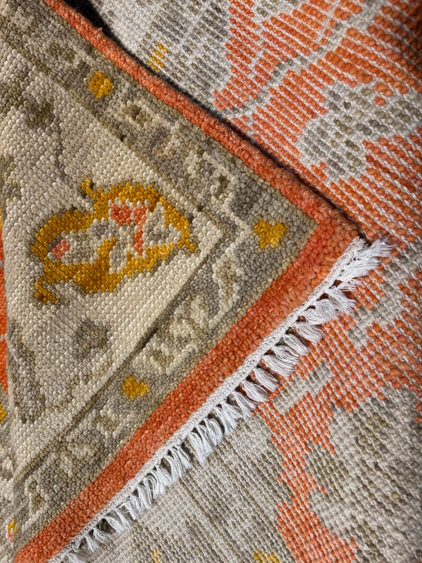 17th.c Oushak design rug  237x162cm | Rug# 30807