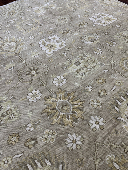 Indo Oushak designer rug 298x244cm | Rug# 30810