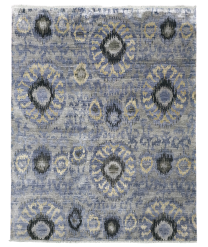 Modern Ikat design Rug 295x237cm | Rug# 30814
