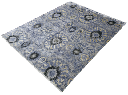 Modern Ikat design Rug 295x237cm | Rug# 30814
