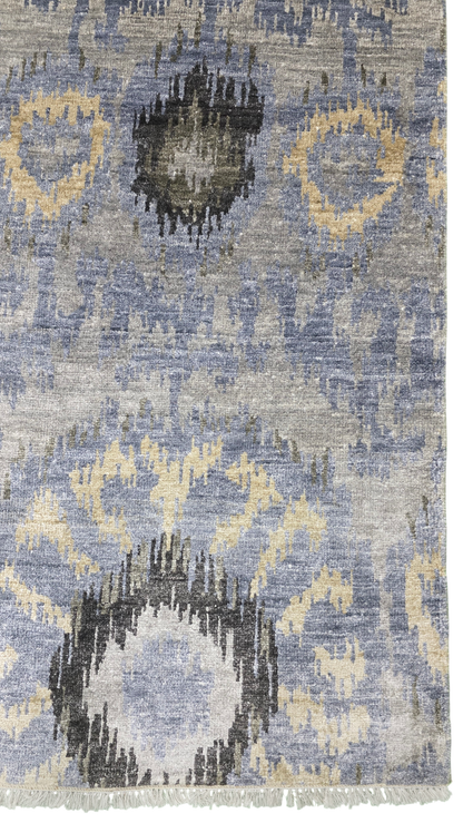 Modern Ikat design Rug 295x237cm | Rug# 30814