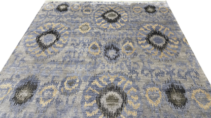 Modern Ikat design Rug 295x237cm | Rug# 30814