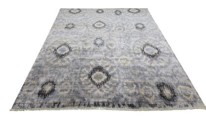 Modern Ikat design Rug 295x237cm | Rug# 30814