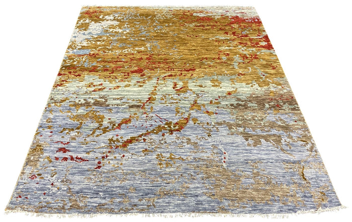 Modern Agra Designer Rug 298x241 cm | Rug# 30891