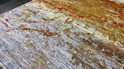 Modern Agra Designer Rug 298x241 cm | Rug# 30891