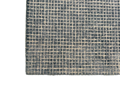 Scandinavian Texture design wool and Bamboo silk mixed 300×250 cm | Rug# 30924