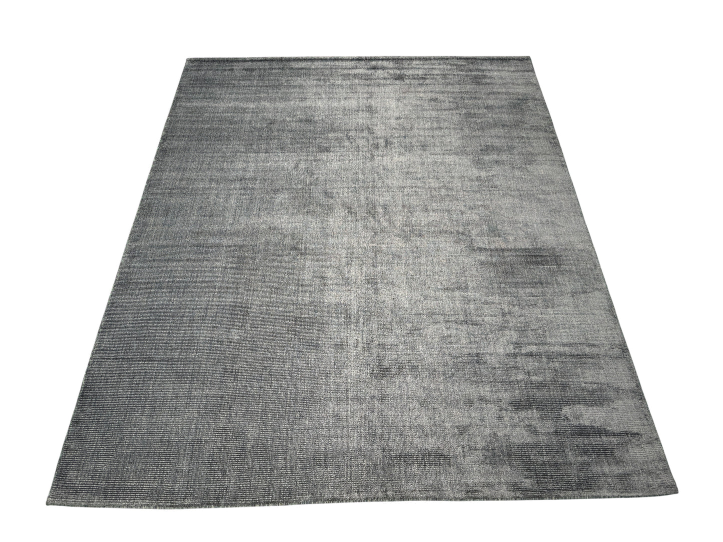 Scandinavian texture designer rug, wool and Tencel mixed 300x250cm | Rug#30972