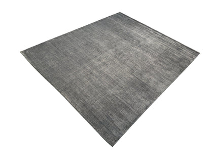 Scandinavian texture designer rug, wool and Tencel mixed 300x250cm | Rug#30972