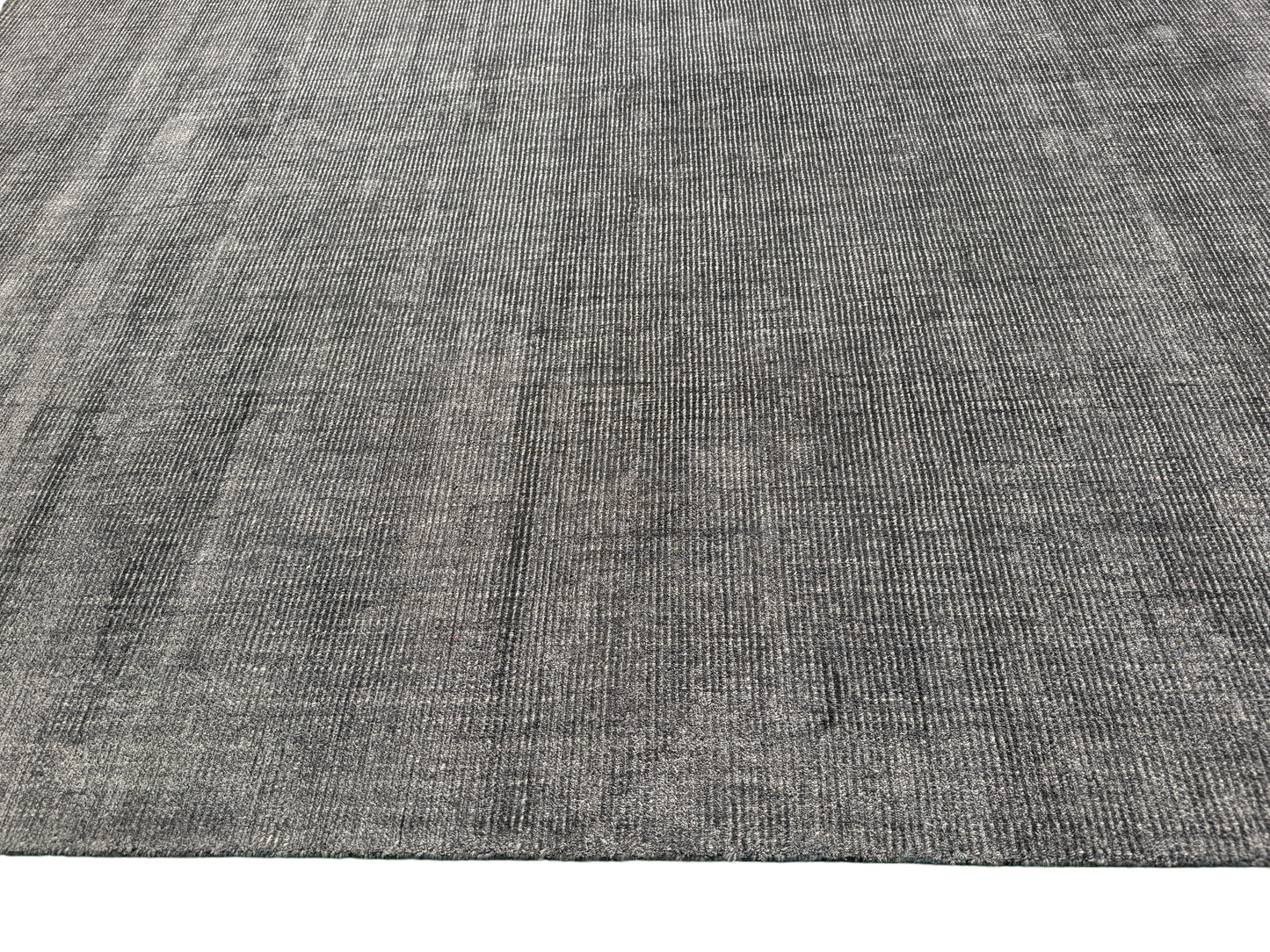 Scandinavian texture designer rug, wool and Tencel mixed 300x250cm | Rug#30972