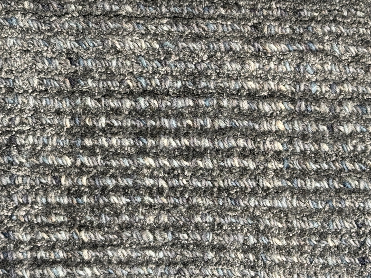 Scandinavian texture designer rug, wool and Tencel mixed 300x250cm | Rug#30972