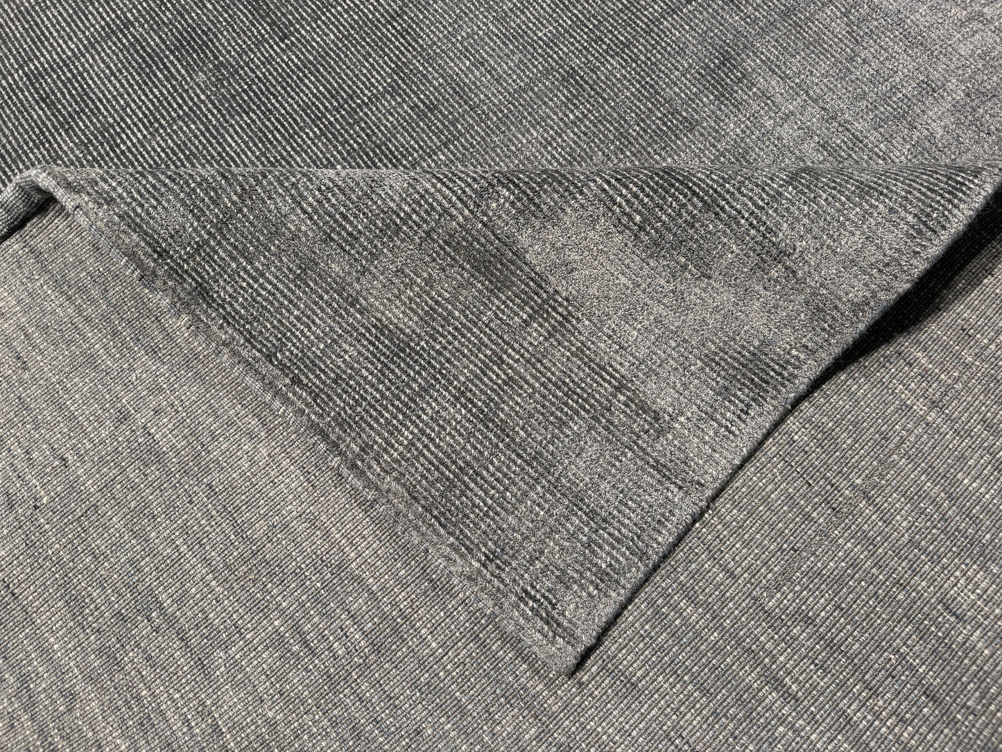 Scandinavian texture designer rug, wool and Tencel mixed 300x250cm | Rug#30972