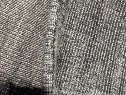 Scandinavian texture designer rug, wool and Tencel mixed 300x250cm | Rug#30972