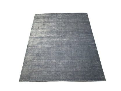Scandinavian Texture design wool and Bamboo silk, 300x250cm | Rug# 30996